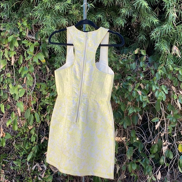 Kimchi blue size 4 yellow floral print dress - Picture 4 of 9